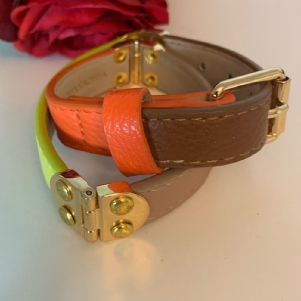 BCBG Leather Bracelet